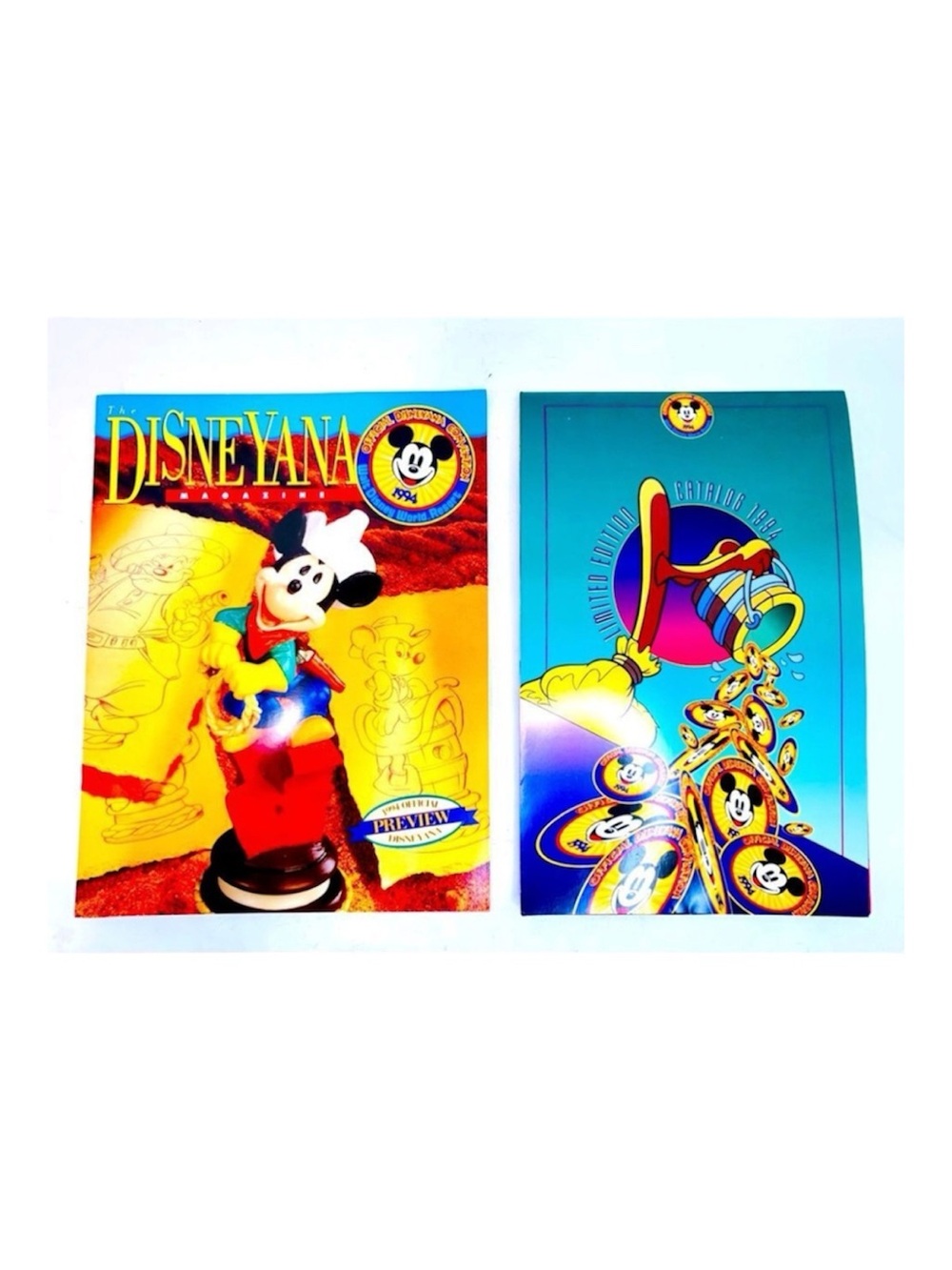 Disney Vintage 1994 Official Disneyana Convention Memorabilia